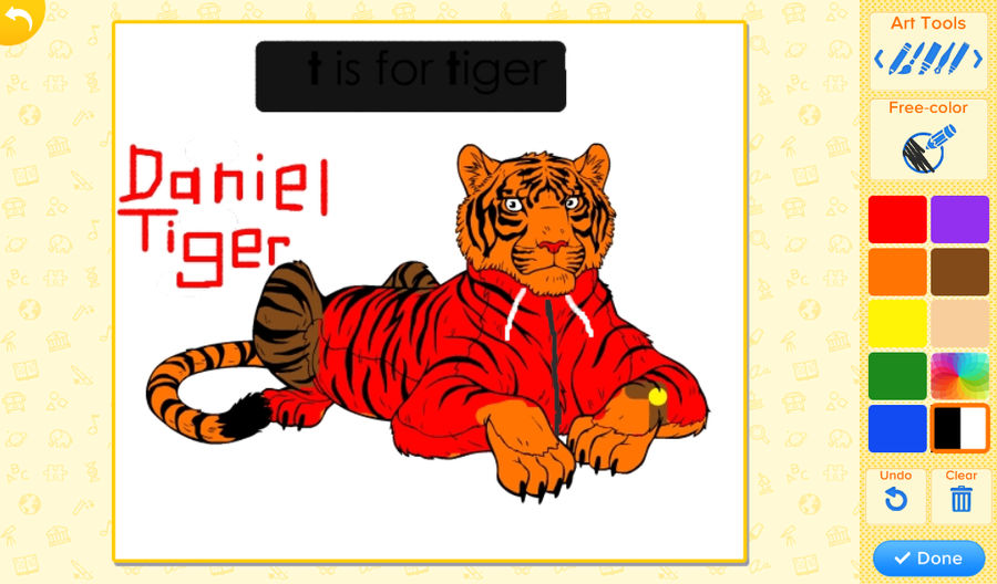 Abc Mouse Deviantart Daniel Tiger in ABC Mouse Art by torrjua11011 on DeviantArt