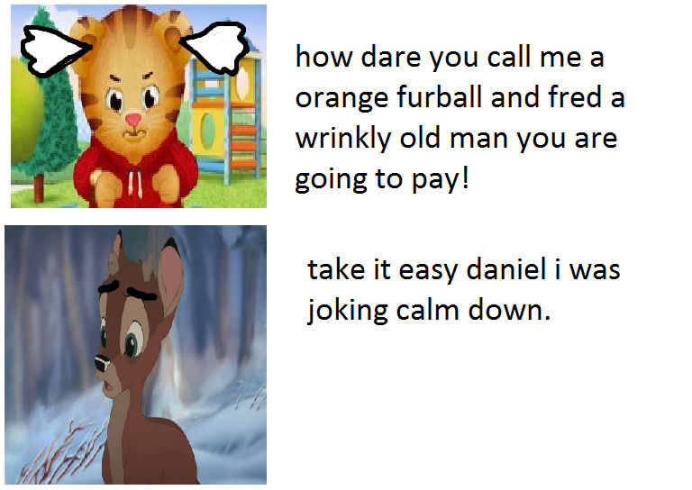 Daniel Tiger Mad At Ronno by torrjua11011 on DeviantArt