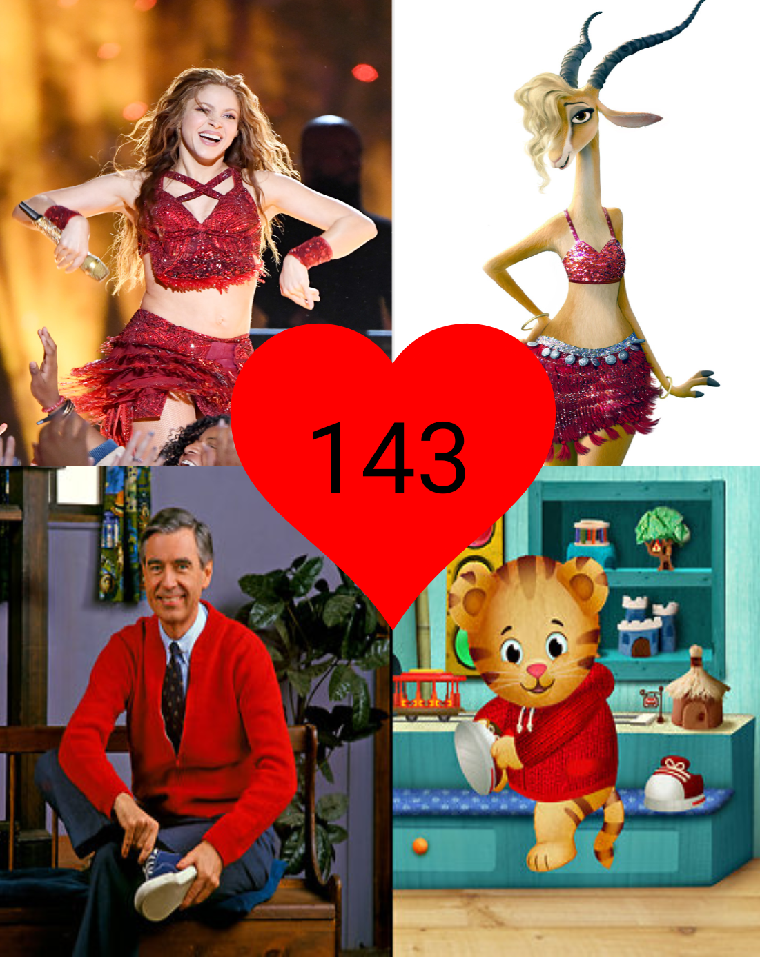 Shakira And Mister Rogers Robots by torrjua11011 on DeviantArt
