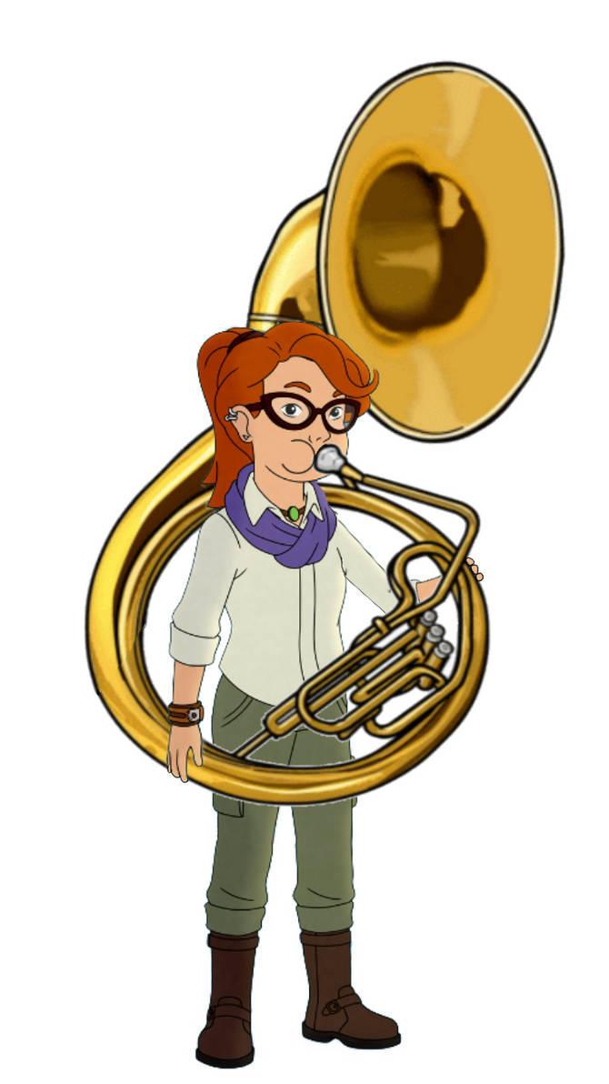 Nina Playing The Sousaphone By Torrjua11011 On DeviantArt nina-playing-the-sousaphone-by-torrjua11011-on-deviantart