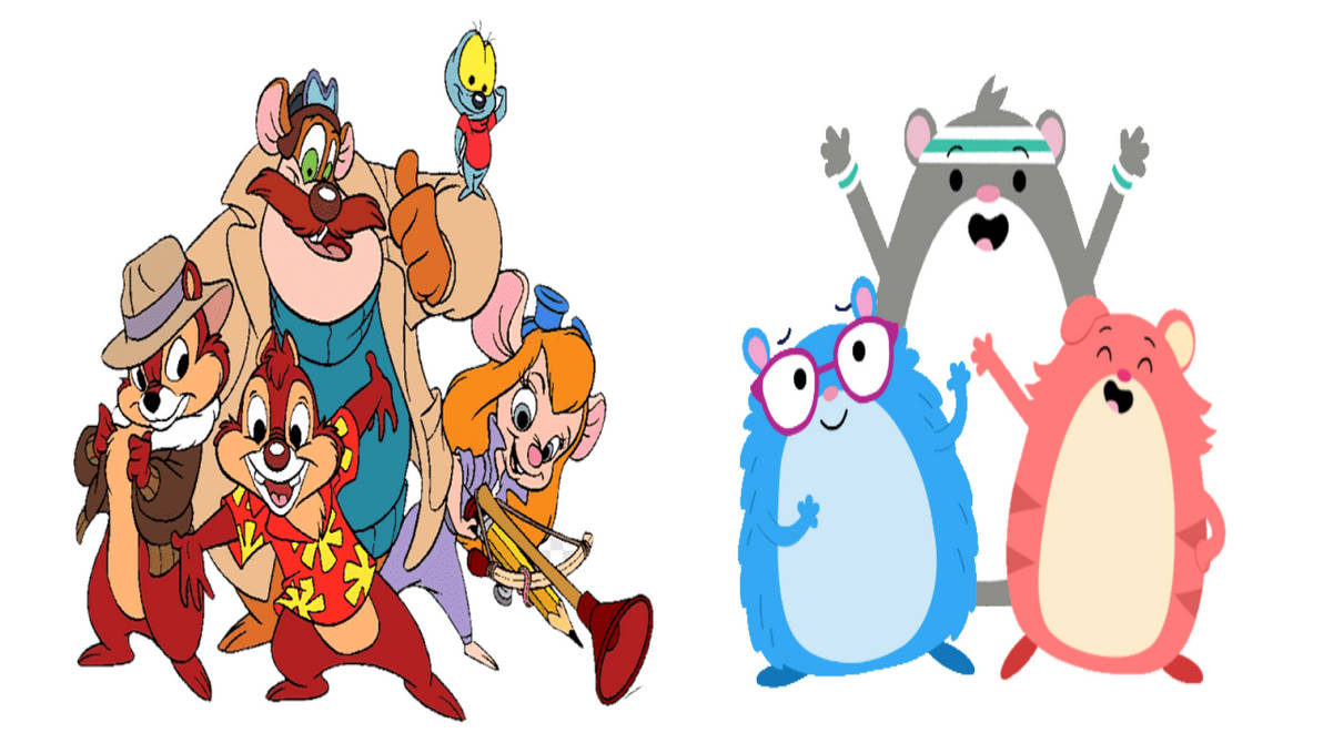 Rescue Rangers And Team Hamster by torrjua11011 on DeviantArt