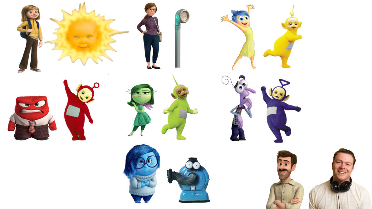 Inside Out And Teletubbies Characters by torrjua11011 on DeviantArt