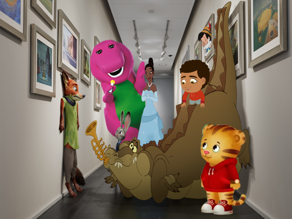 Studnine Deviantart Once Upon A Studio With PBS Cameos by torrjua11011 on DeviantArt