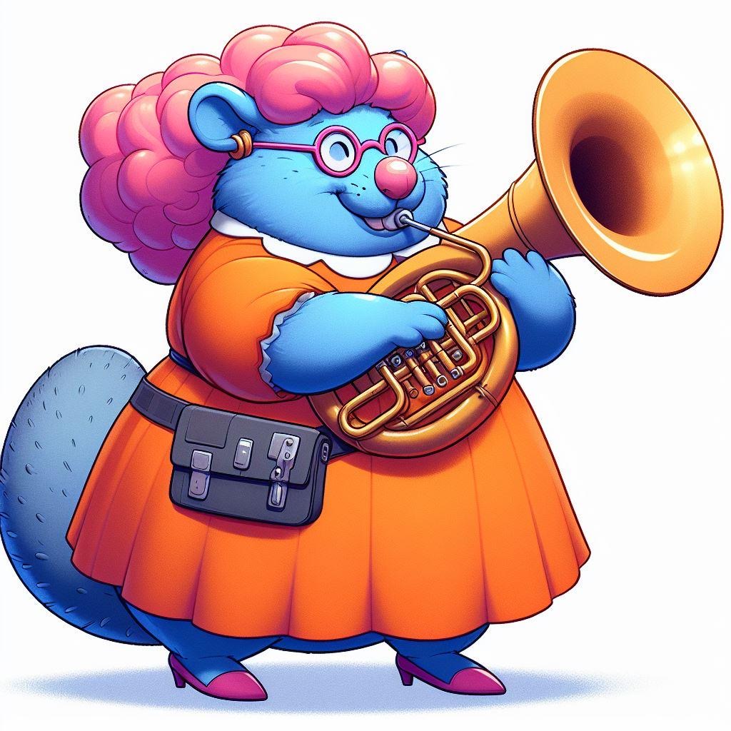 Super playing the tuba by torrjua11011 on DeviantArt