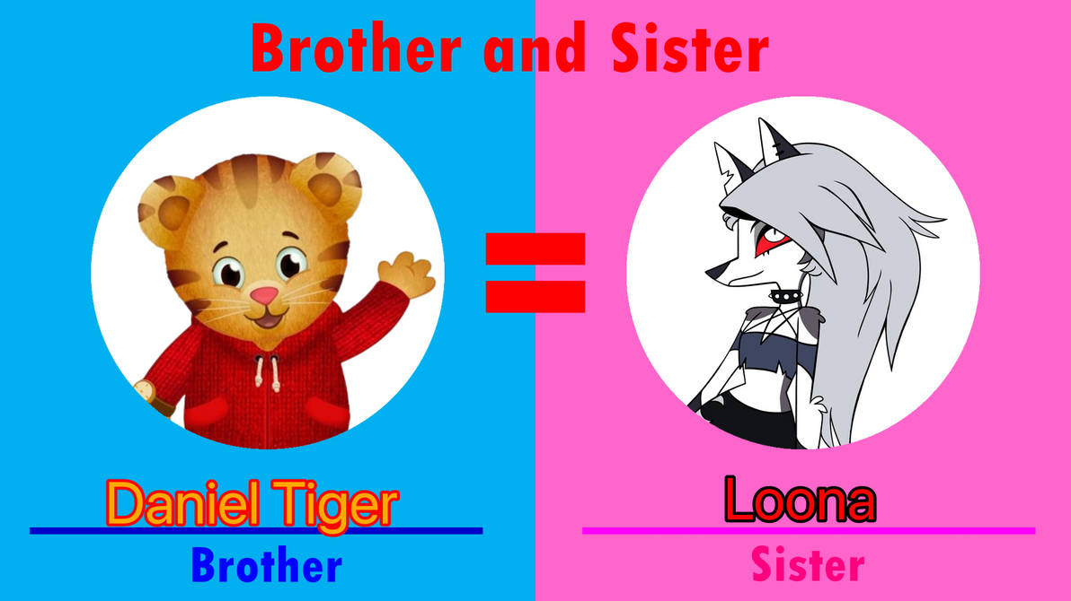 Deviantart Daniel Daniel Tiger And Loona Sibling Relationship by torrjua11011 on DeviantArt
