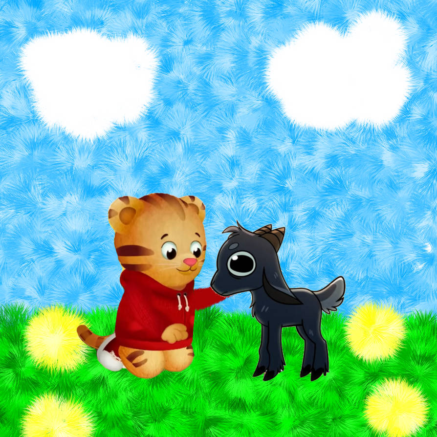 Deviantart Daniel Daniel Tiger And His Goat by torrjua11011 on DeviantArt