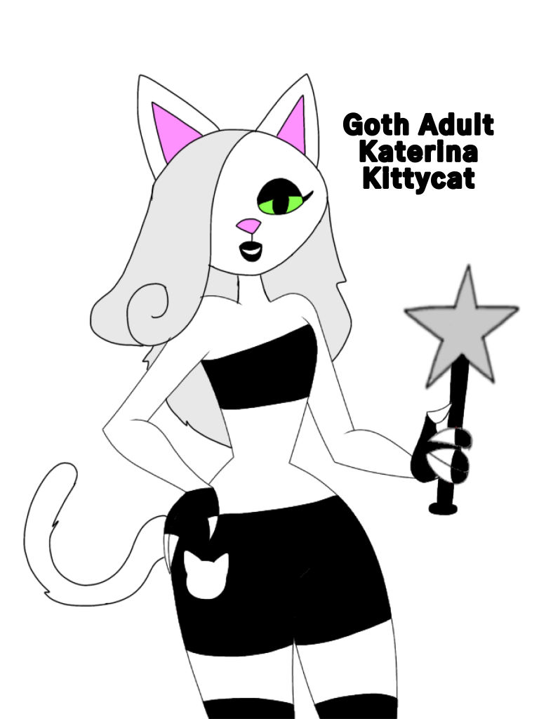 Kitkeithkat Goth adult Katerina Kittycat by torrjua11011 on DeviantArt