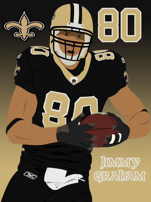 Jimmy Graham Vector