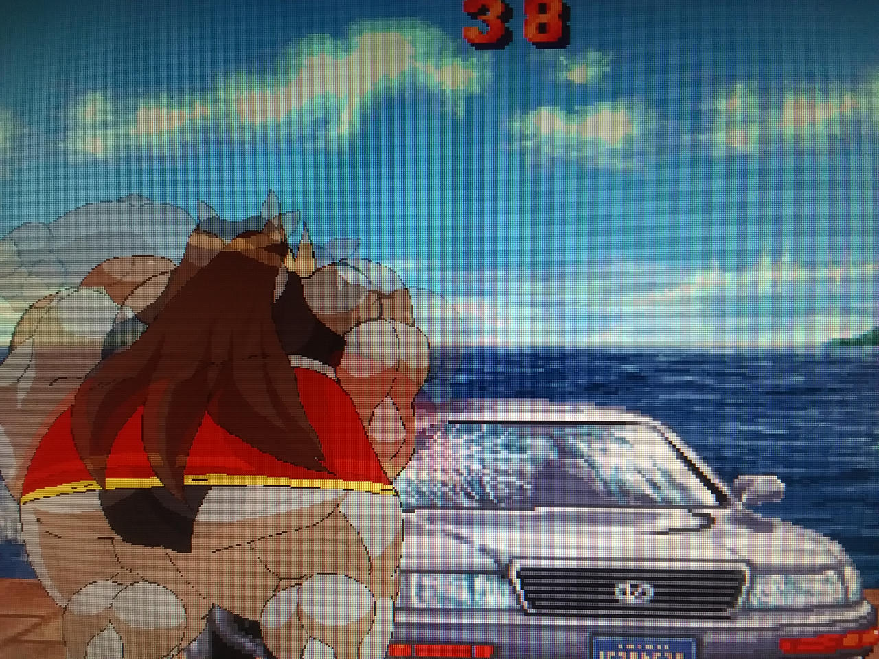 Strong girls destroying cars by toonguy2000 on DeviantArt