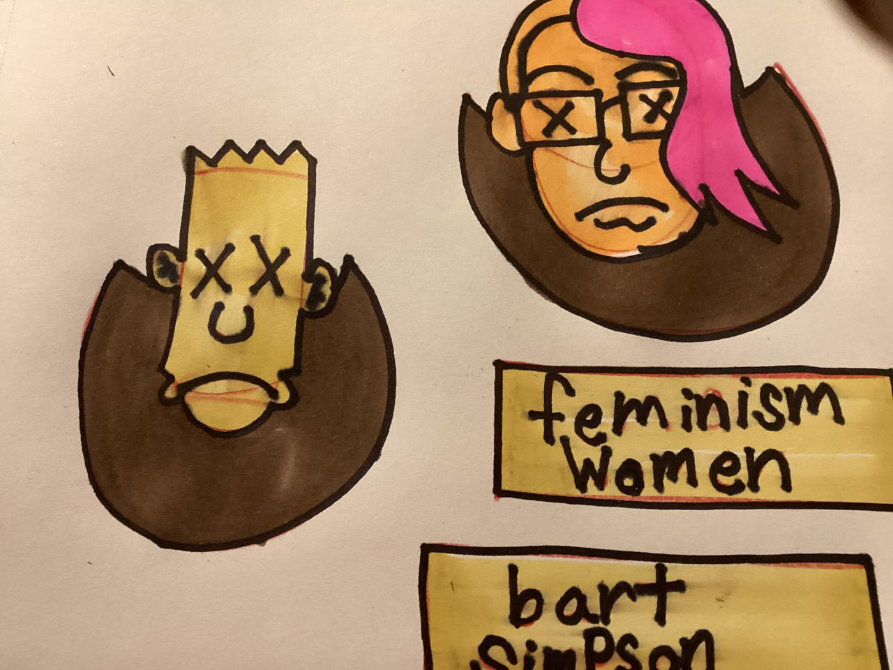 Too head got mounted by toonguy2000 on DeviantArt