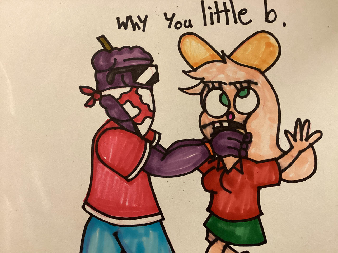 Peanuts Strangle Strangling his character by toonguy2000 on DeviantArt