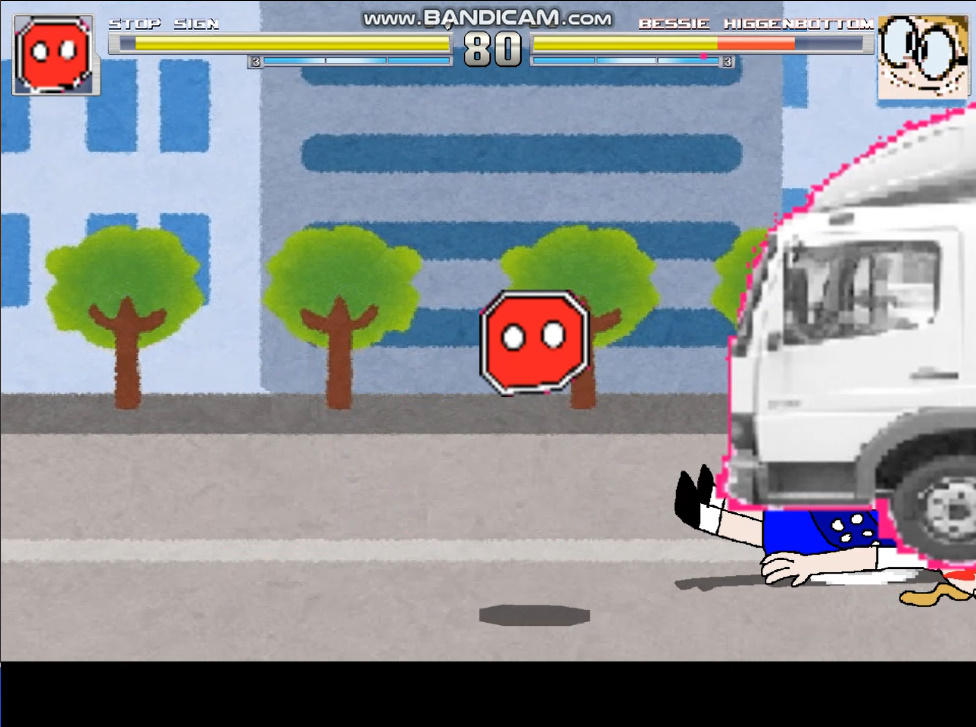 bessie got ran over. by toonguy2000 on DeviantArt