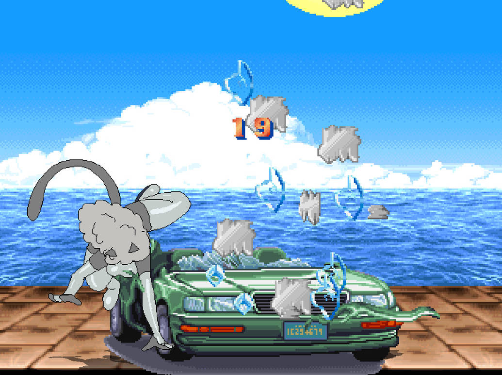 candy destroying car. by toonguy2000 on DeviantArt