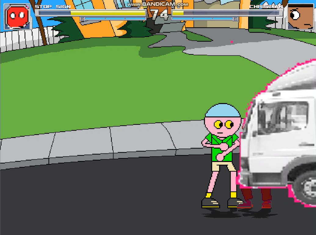 ran over him by toonguy2000 on DeviantArt