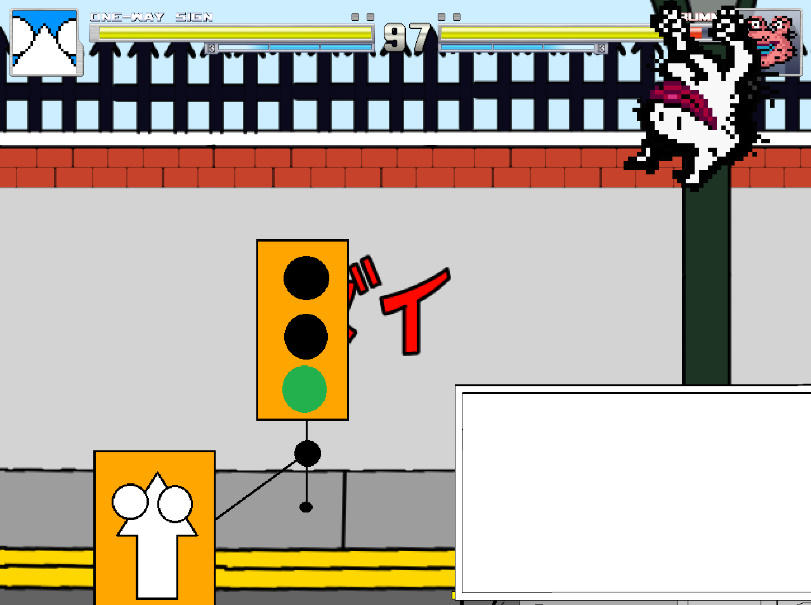 Krumm got ran over by toonguy2000 on DeviantArt