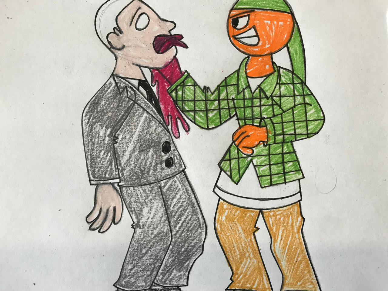 Josh is on a rampage by toonguy2000 on DeviantArt