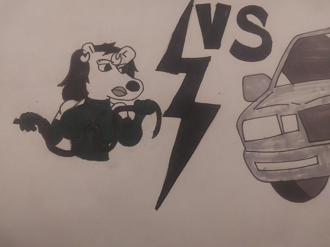 Big booty vs car by toonguy2000 on DeviantArt