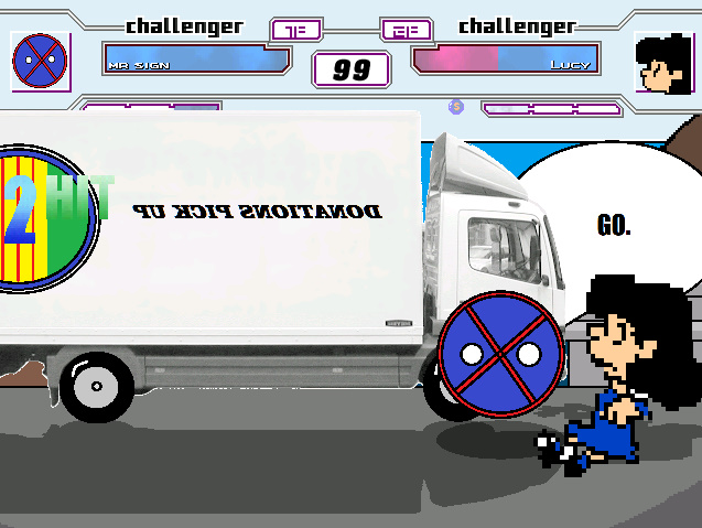 lucy got ran over by toonguy2000 on DeviantArt