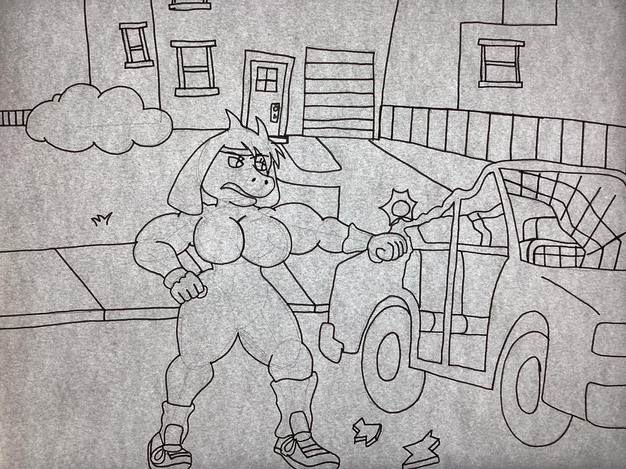 Sketch I doing by toonguy2000 on DeviantArt