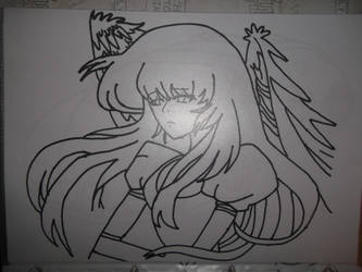 Dark Angel Anime (No Colors)