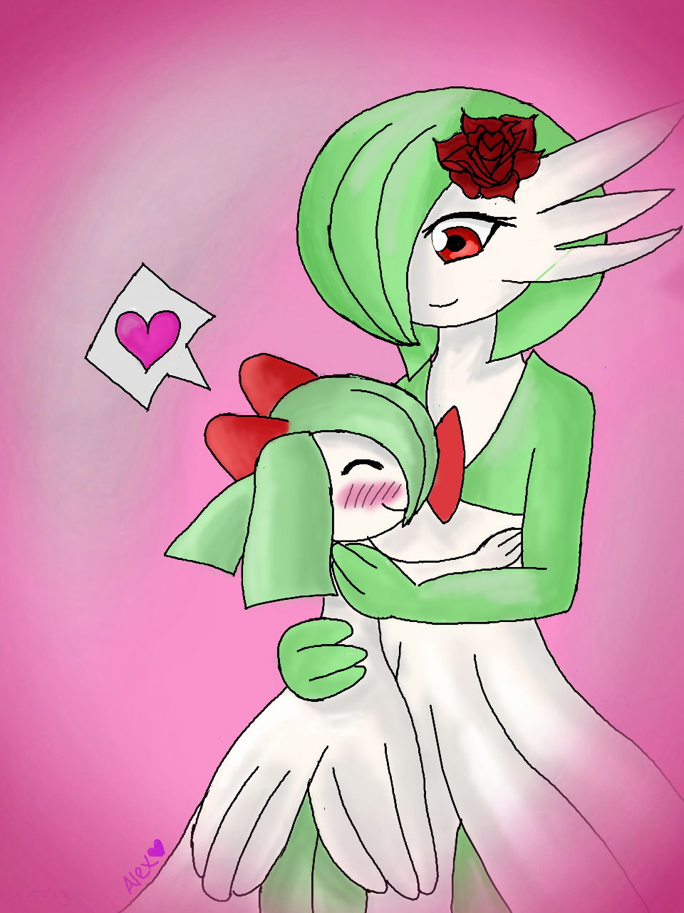 Kira The Gardevoir by CulFyr on DeviantArt