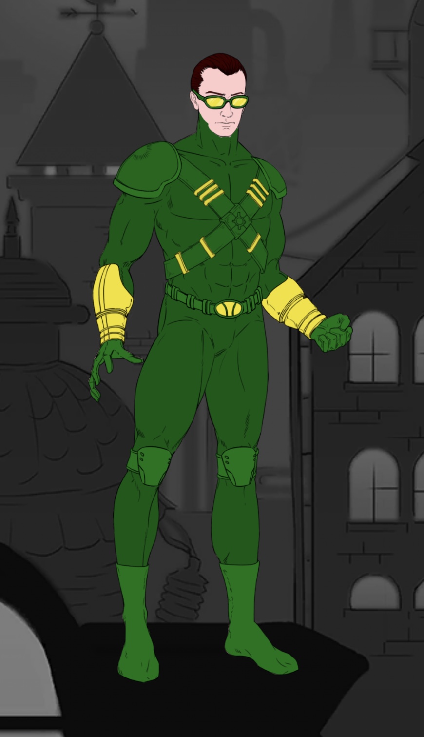 Kiteman Redesign Kite Man (DC Comics) by leanderbrent on DeviantArt