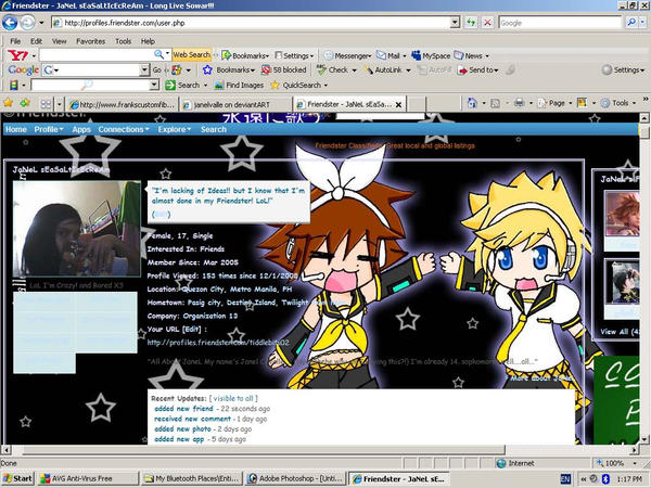 Friendster Comment Friendster Screenshot by janelvalle on DeviantArt