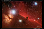 The Alnitak Region in Orion by octane2