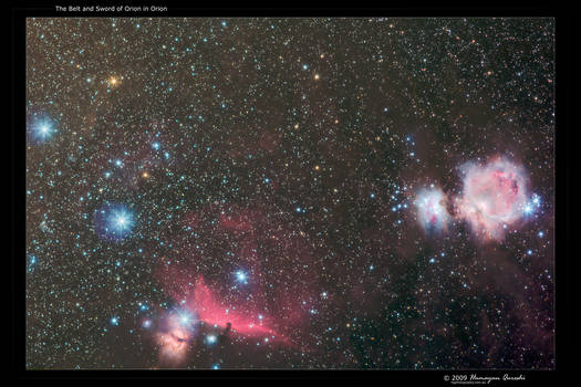 The Belt and Sword of Orion