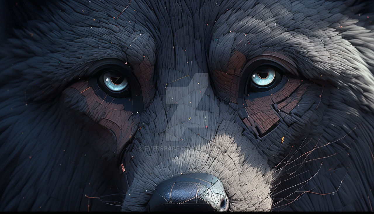 A wolf art by everspade on DeviantArt