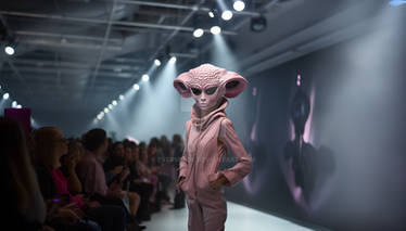 NYC fashion show 2023-2024 aliens 2