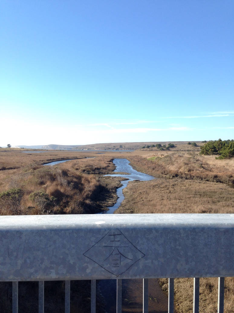 Point Reyes Bridge Chinese character, bridge in Point Reyes NS by TutorVeritatis on DeviantArt