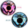 Butterfly Glass Eye Cabochons