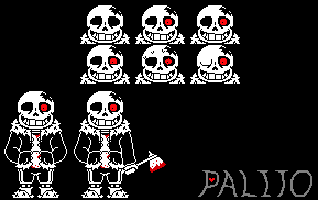 Horror sans sprite by yourbestfriend121 on DeviantArt