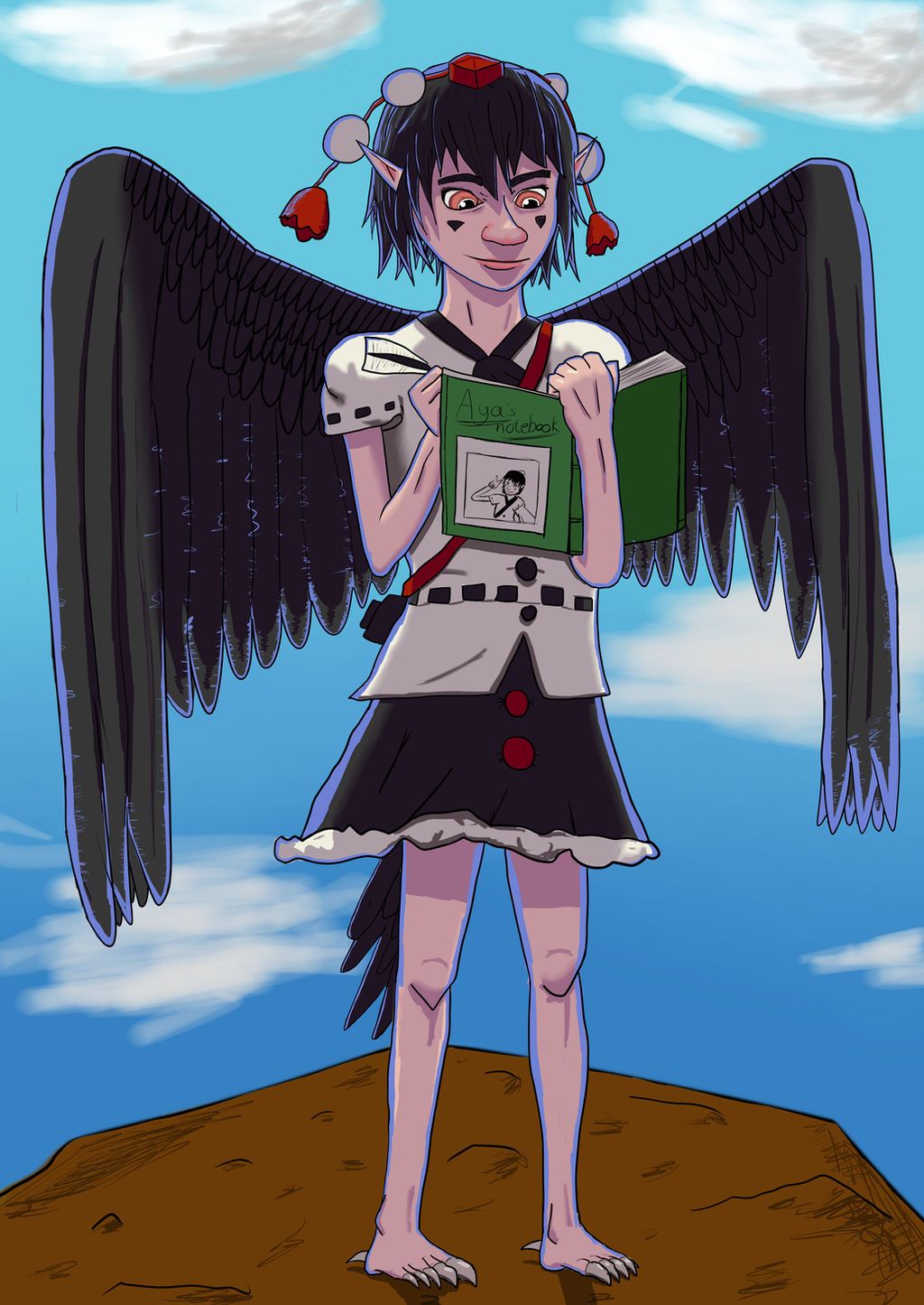 Aya shameimaru by Daydreamer194