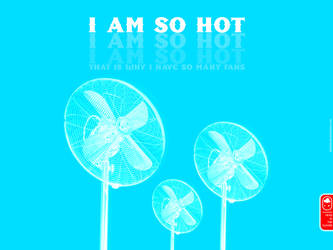 I AM SO HOT -Ice Blue version-