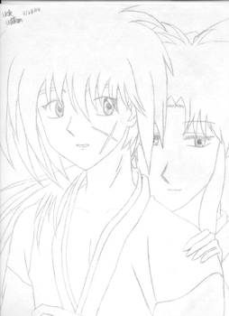 Kenshin and Kaoru