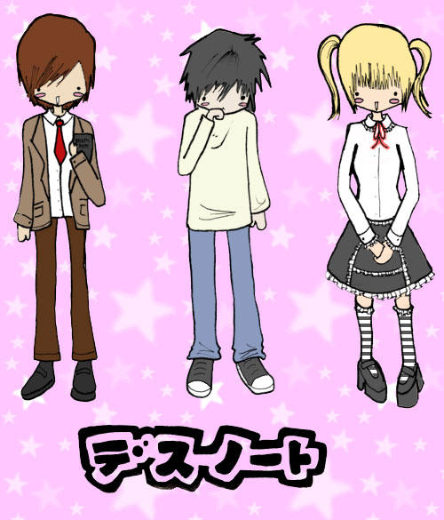 Death.Note.COLORED. by akenon on DeviantArt