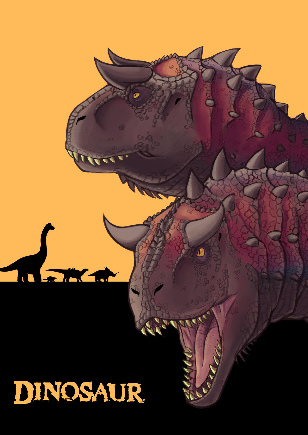 Carnotaurus by MartianBean on DeviantArt