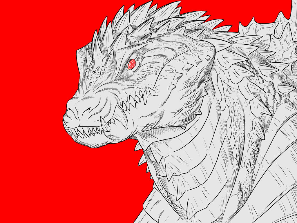Godzilla Splinter Godzilla S.p. by MartianBean on DeviantArt