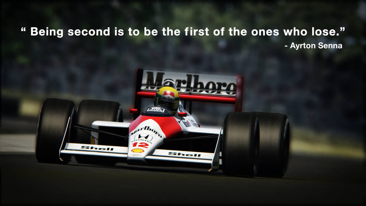 Ayrton Senna Quote Wallpaper by iqbalherindra on DeviantArt