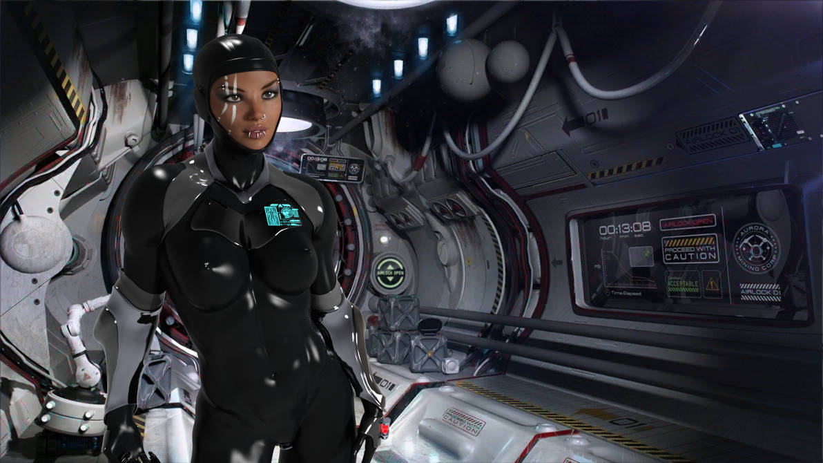 Tygress Space Pirate Front 2 by 666markofthebeast666 on DeviantArt