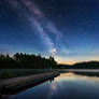 Milky way in Harjunlahti