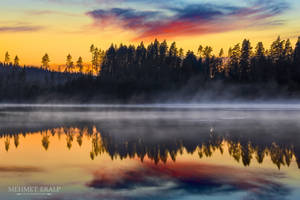 A cold autumn evening