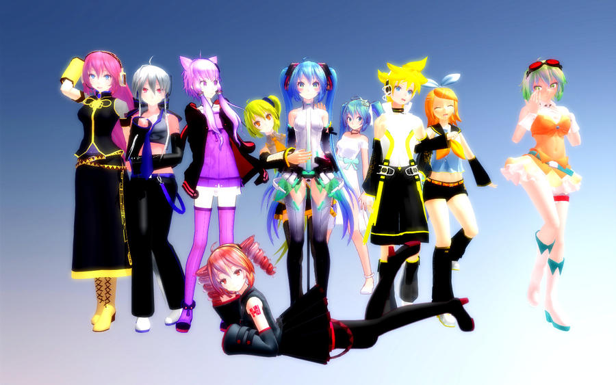 Tda Models All My TDA Models by MMDbasics on DeviantArt