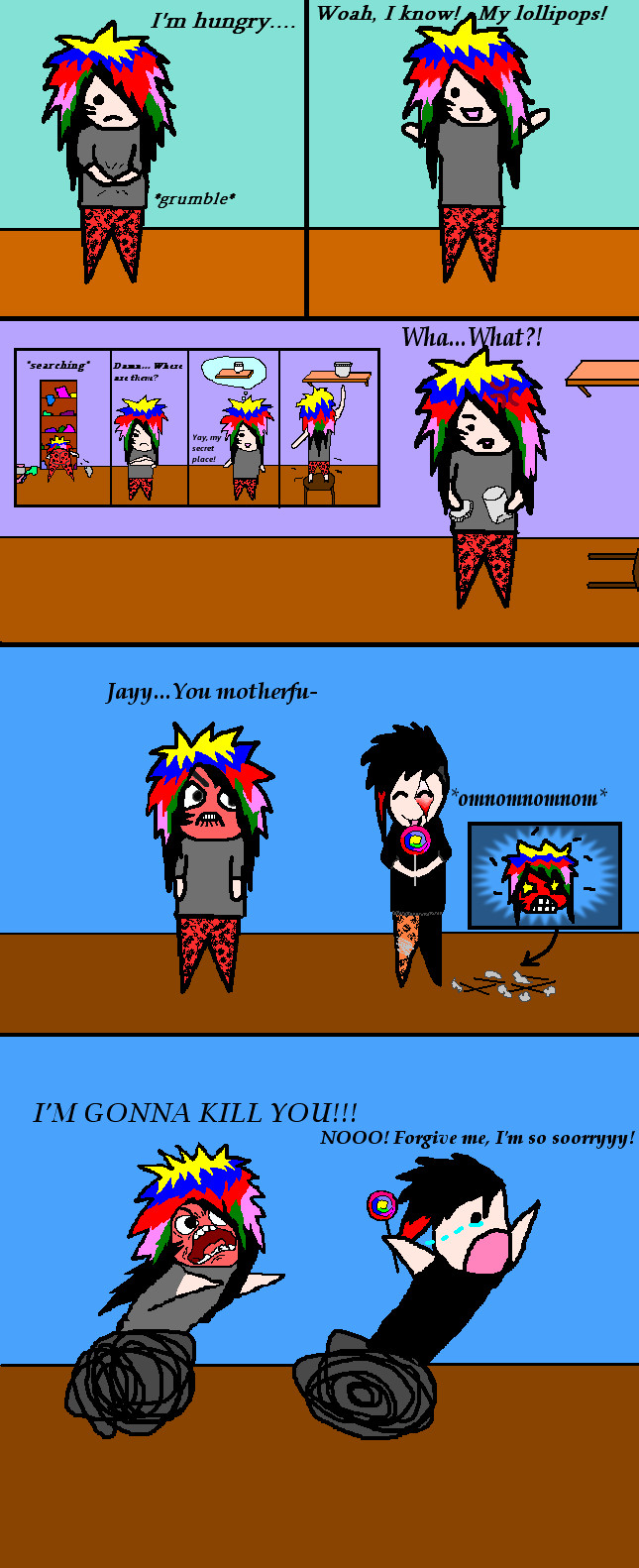 Dahvie's lollipops problem.