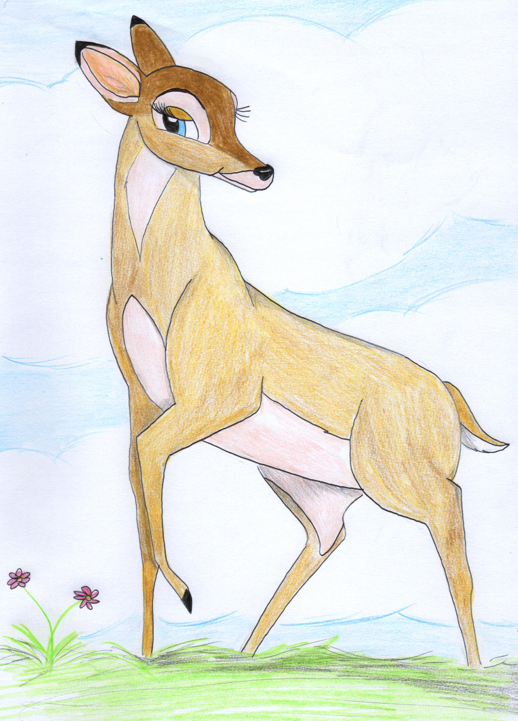 Faline Deviantart Faline..a vision of loveliness by greydeer2010 on DeviantArt
