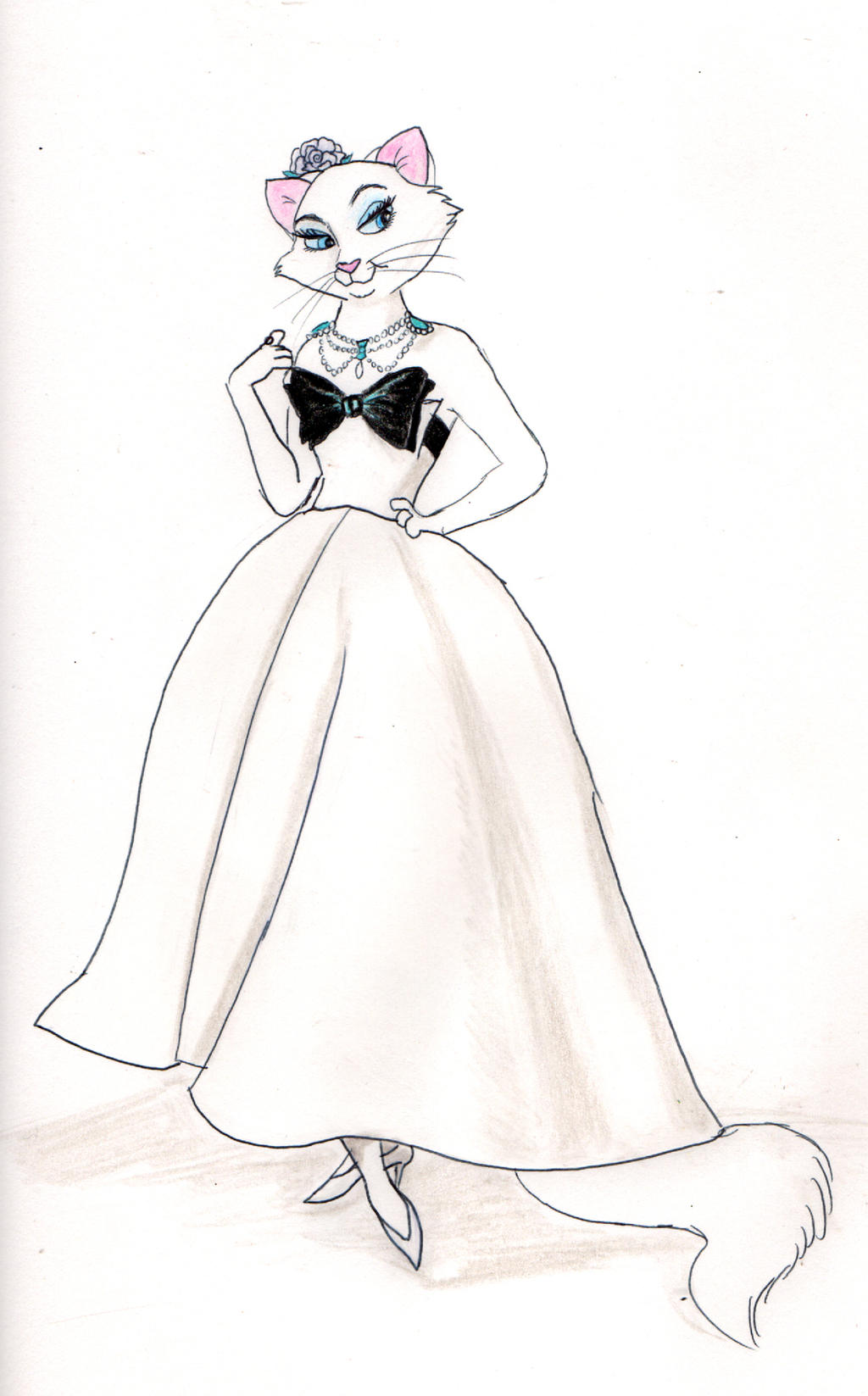 Deviantart White Robe The White Dress by greydeer2010 on DeviantArt