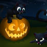 Halloween Kitties