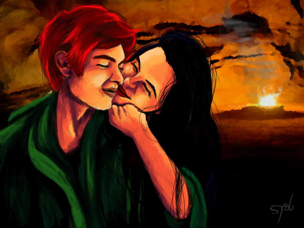 Kvothe and Denna